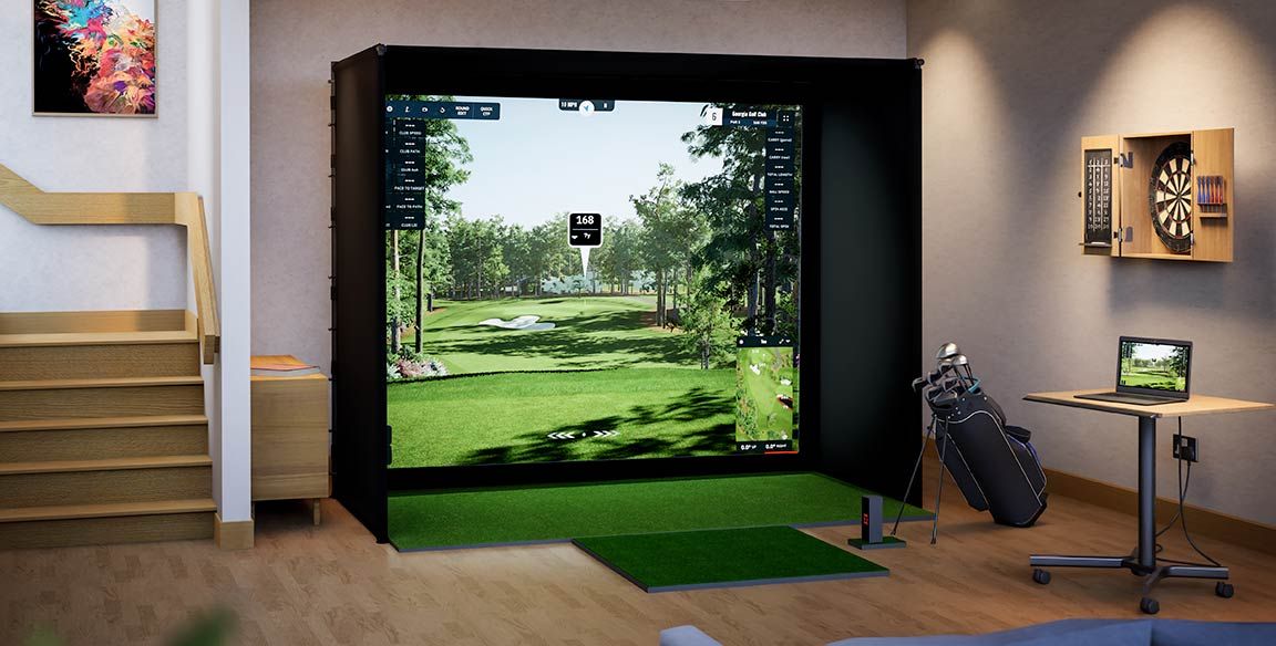 10 % Rabatt auf Ihr Home-Golfstudio