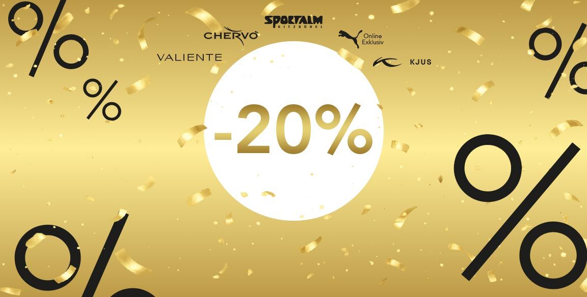 -20% auf diese Marken