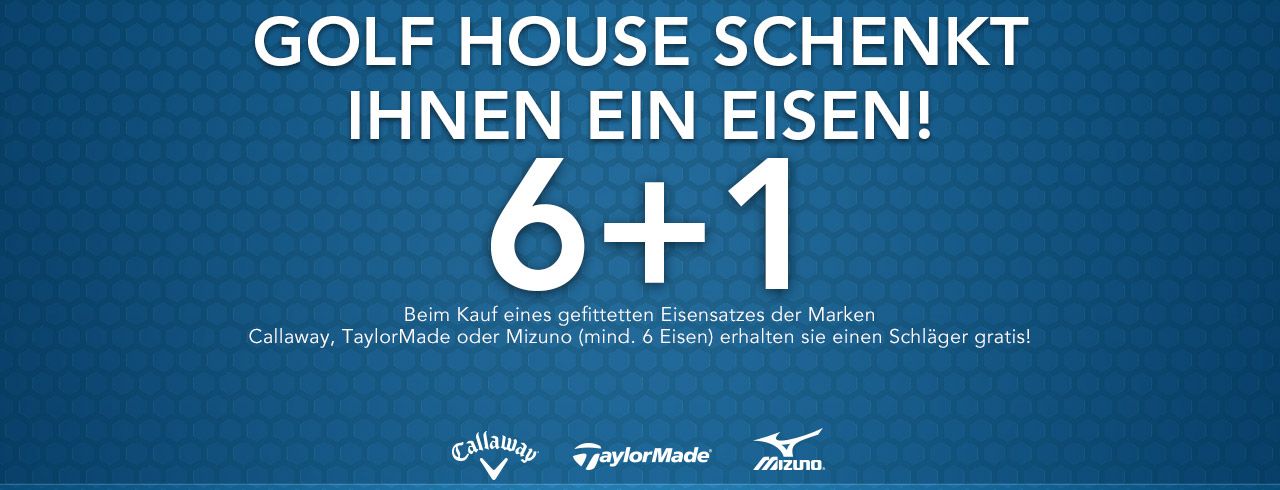 Golf House schenkt ihnen ein Eisen!