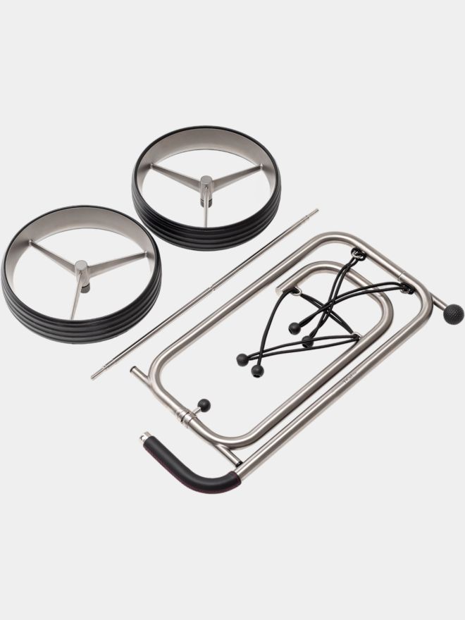 TiCad Star golfový vozík stříbrná