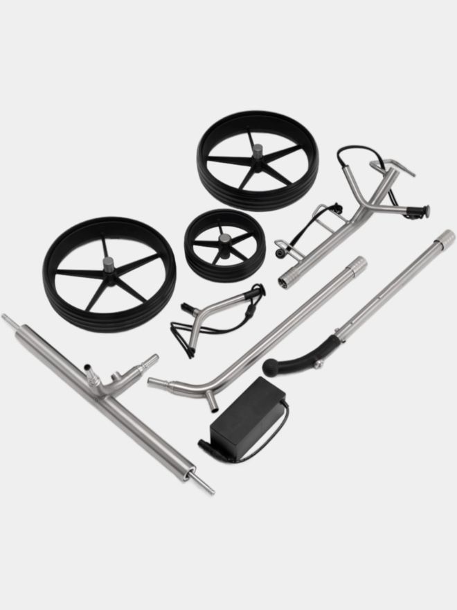 TiCad Kompaktní vozík Goldfinger stříbrná