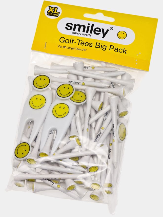 Sportiques Tees Smiley lang gelb