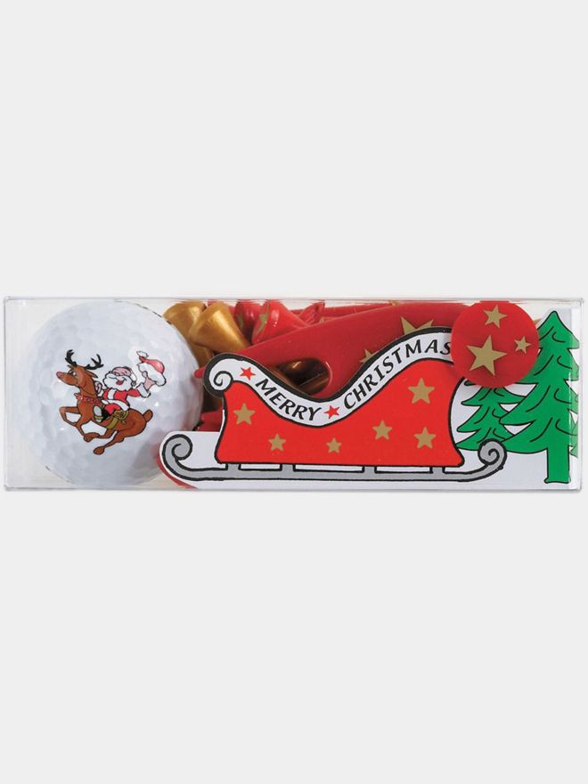 Sportiques Riding Santa Ball + tees Other