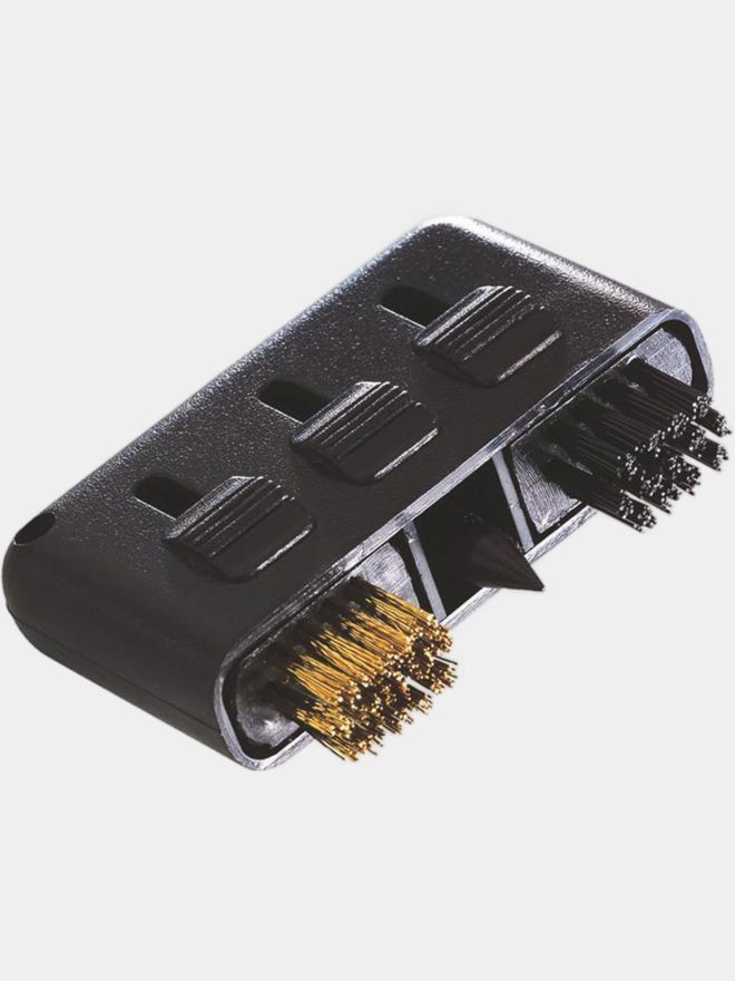 Silverline Minibürste 3in1 schwarz