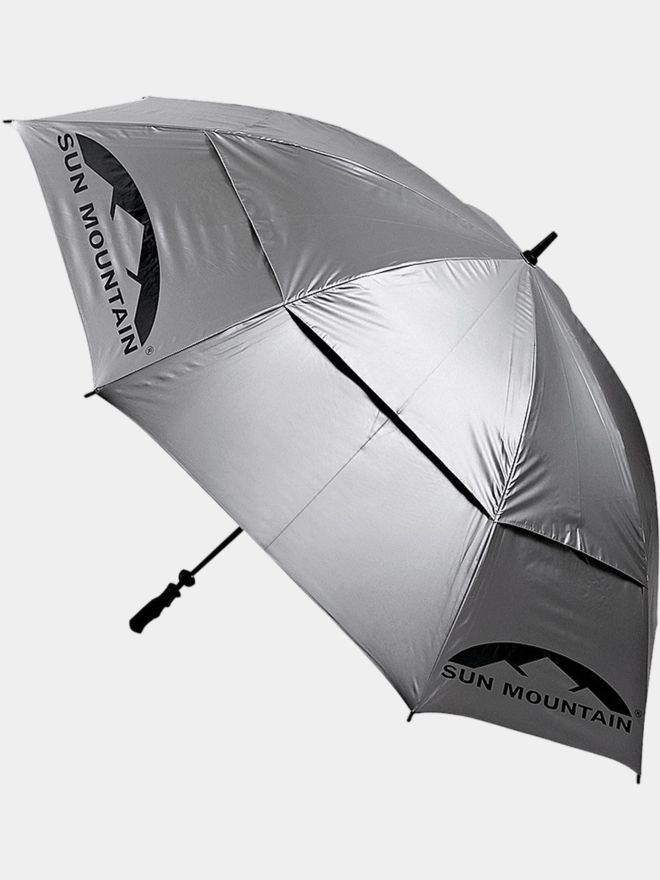 Sun Mountain UV deštník s baldachýnem stříbrná