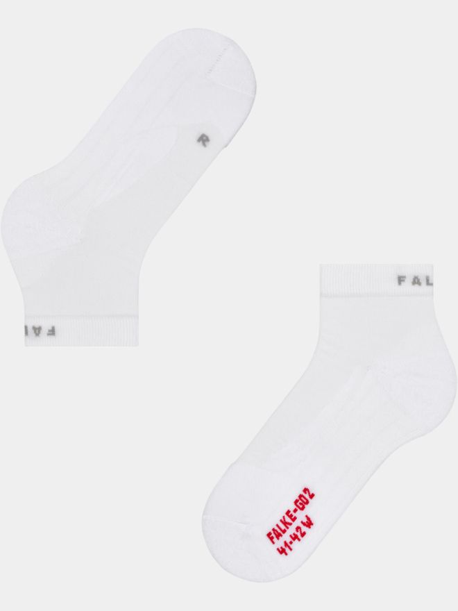 Falke Damen GO2 SHORT Socklet weiß