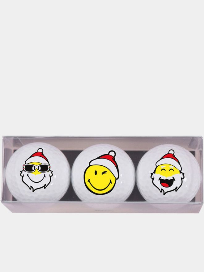 Sportiques 3er Set Weihnachtsmotiv Xmas1 weiß