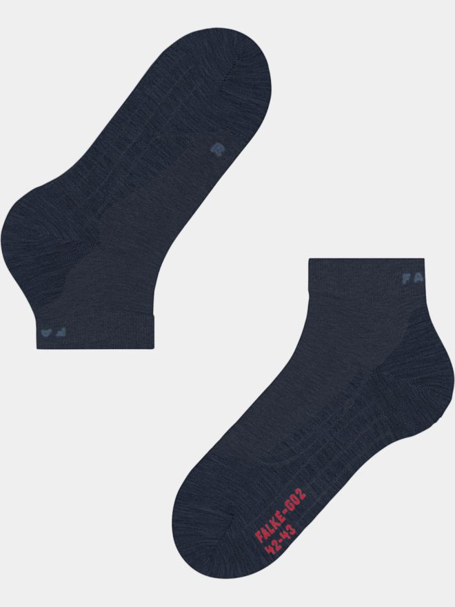 Falke Damen GO2 SHORT Socklet blau