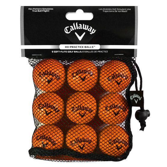 Callaway Soft Flight Practice Ball orange
