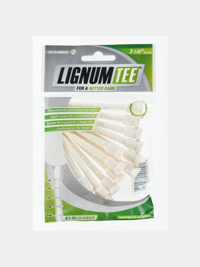 Lignum Tees 82mm weiß