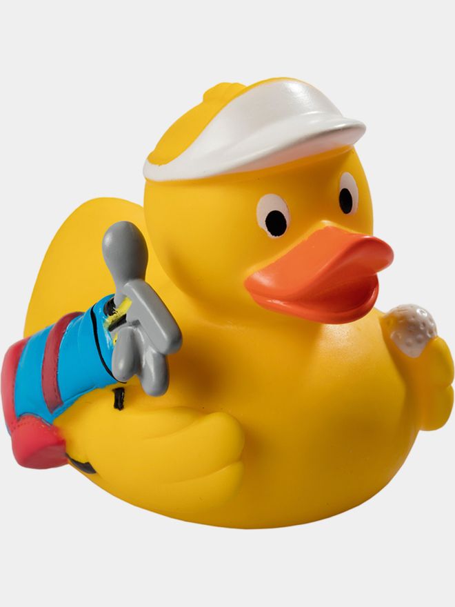 Giffits Squeaky Duck Golfista žlutá