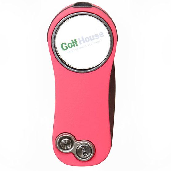 Pitchfix Hybrid 2.0 with Golf House logo pink