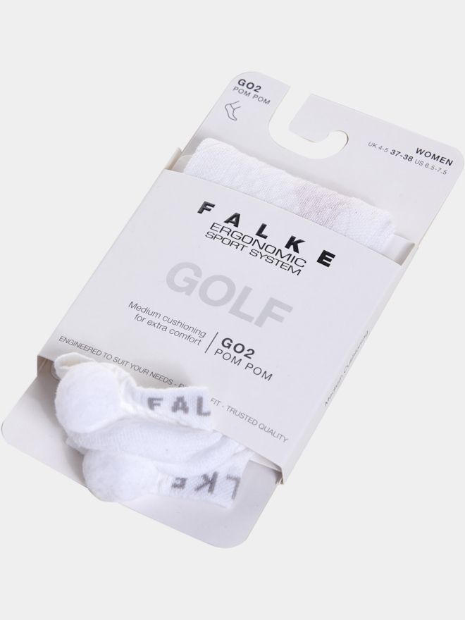 Falke PomPom Socklet weiß