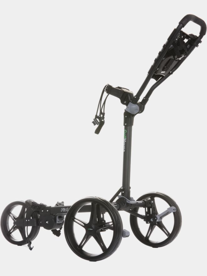 Golf House Flat Trolley schwarz