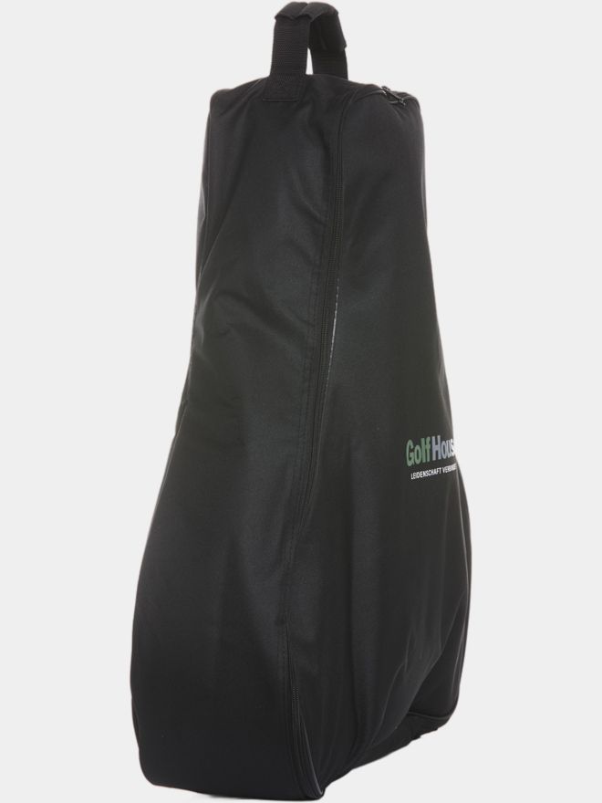 Golf House Plochá přepravní taška na vozík černá