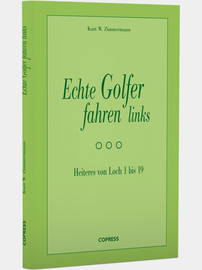 Copress Sport Echte Golfer fahren links Bunt
