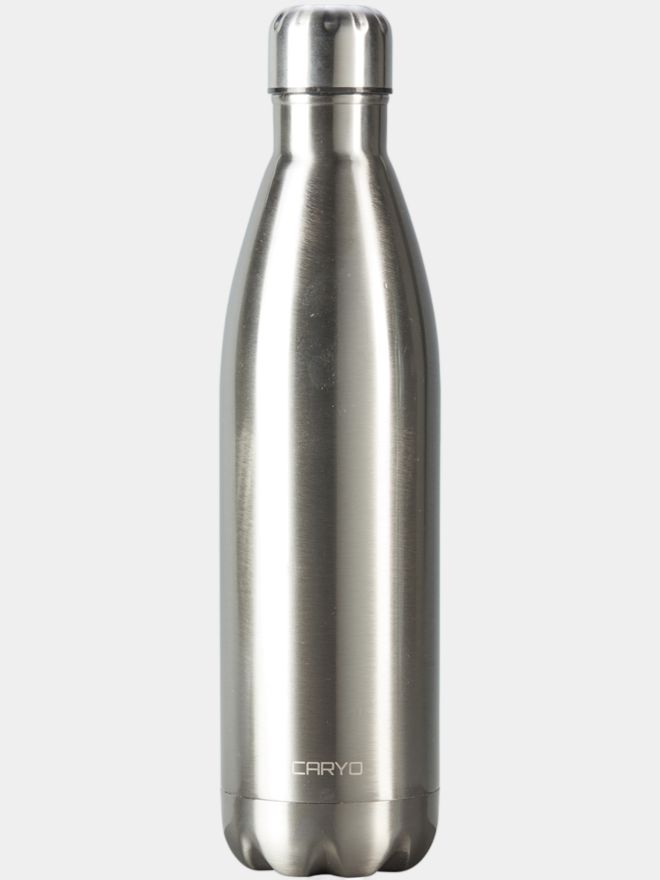 Golf House Thermosflasche Edelstahl 750ml silber