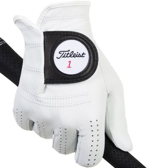 Titleist Players golf glove for the right hand white