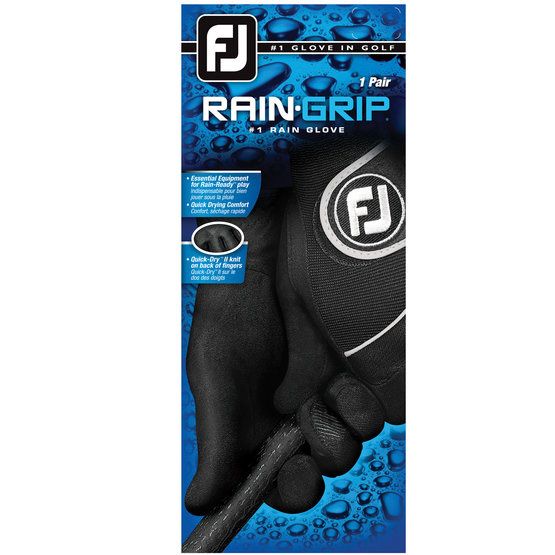 FootJoy Raingrip rain gloves in pair black