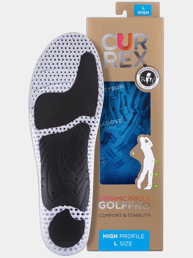Currex GolfPro Golf-Einlegesohle High blau