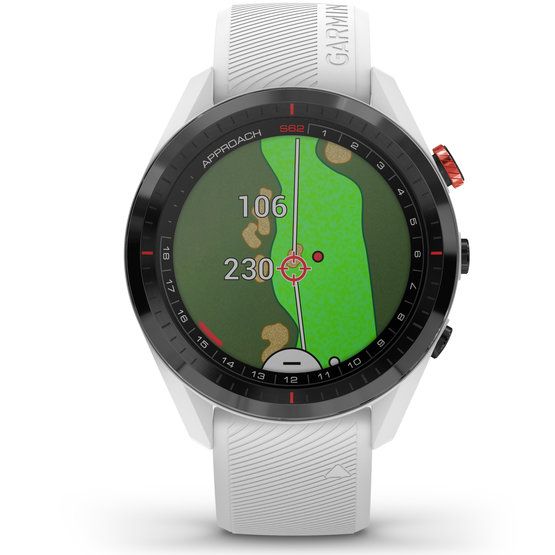 Garmin Approach S62 GPS-Golfuhr weiß