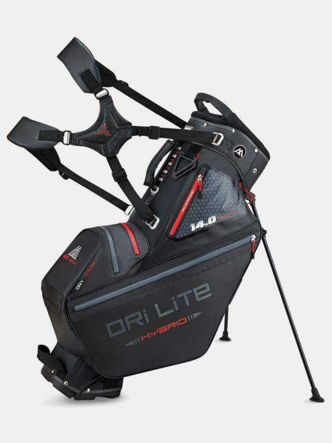 Big Max Dri Lite Hybrid Tour Stand Bag black