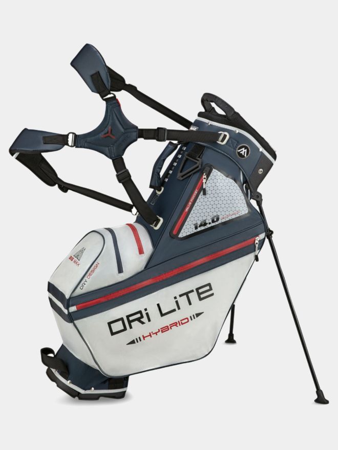 Big Max Dri Lite Hybrid Tour Stand Bag silver