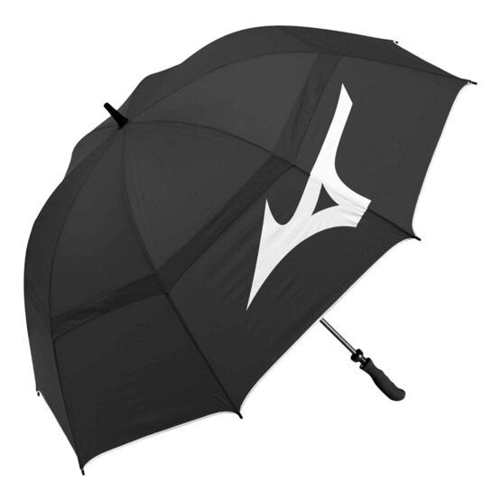 Mizuno Tour Regenschirm schwarz