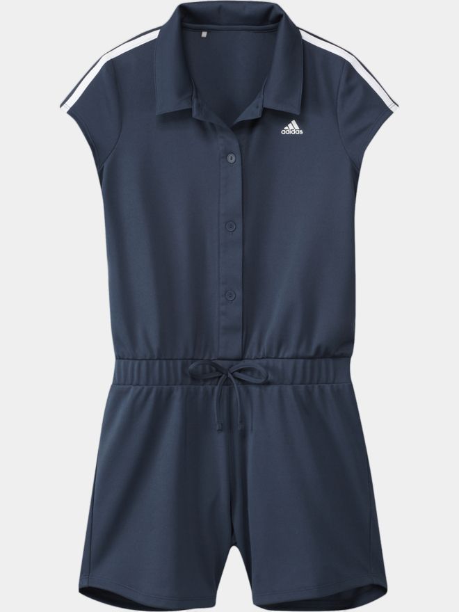 adidas Romper Halbarm Kleid navy