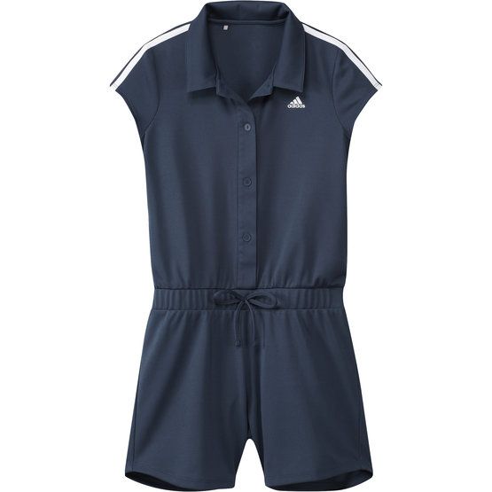adidas Romper Halbarm Kleid navy