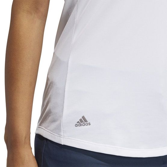 Adidas ULTIMATE 365 SOLID sleeveless polo white