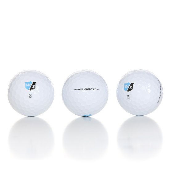 Wilson Staff PX3 Soft Lady golf ball white