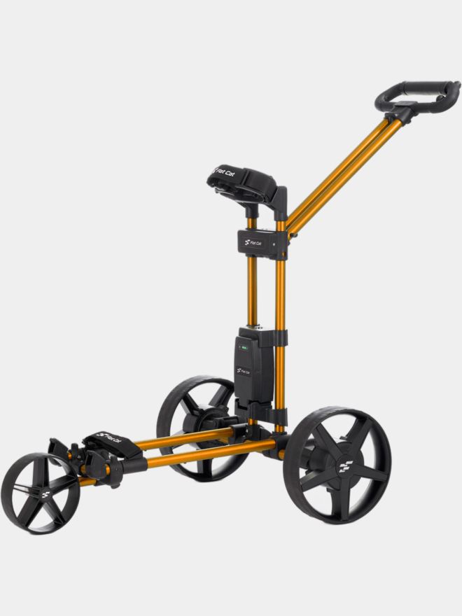 Flat Cat Hybridní elektrický vozík oranžová