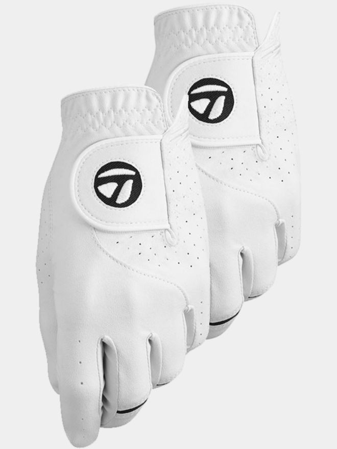 TaylorMade Stratus Tech Handschuh 2er-Pack für die linke Hand weiß