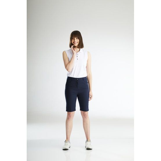 Ping Solene sleeveless polo white