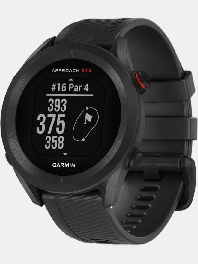 Garmin Approach S12 GPS-Golfuhr schwarz