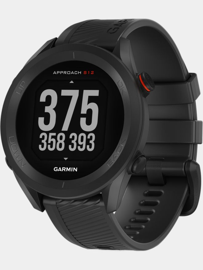 Garmin Approach S12 GPS-Golfuhr schwarz