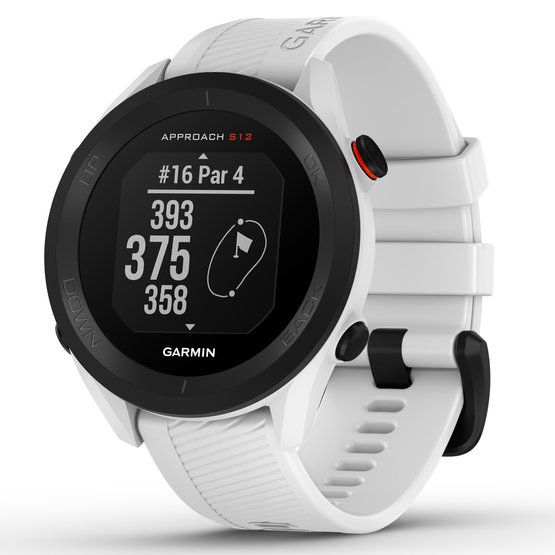 Garmin Approach S12 GPS-Golfuhr weiß
