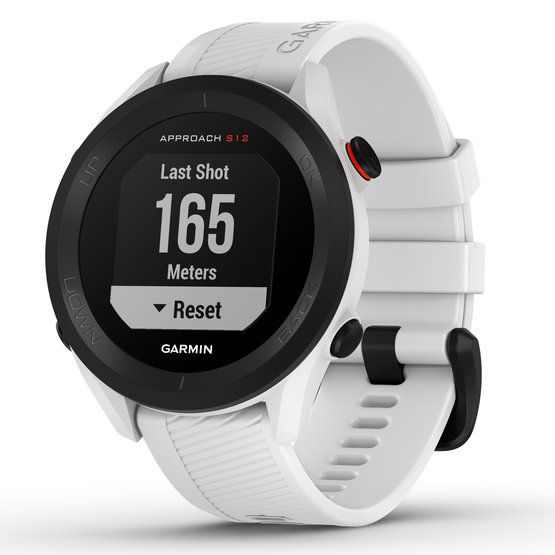 Garmin Approach S12 GPS-Golfuhr weiß