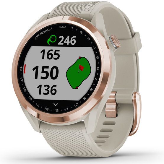 Garmin Approach S42 GPS Golf Watch beige