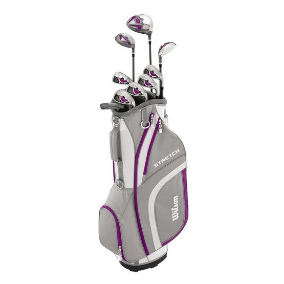 Wilson Stretch XL Komplettset Graphit, Ladies