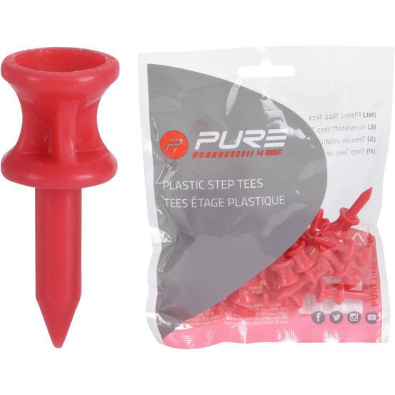 Pure 2 Improve Step tees red