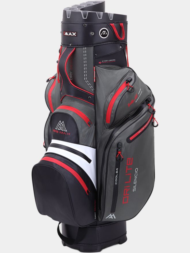 Big Max DRI LITE Silencio 2 Cartbag grau-rot