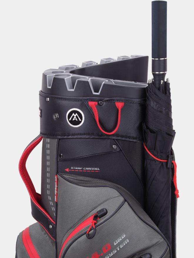 Big Max DRI LITE Silencio 2 Cartbag grau-rot