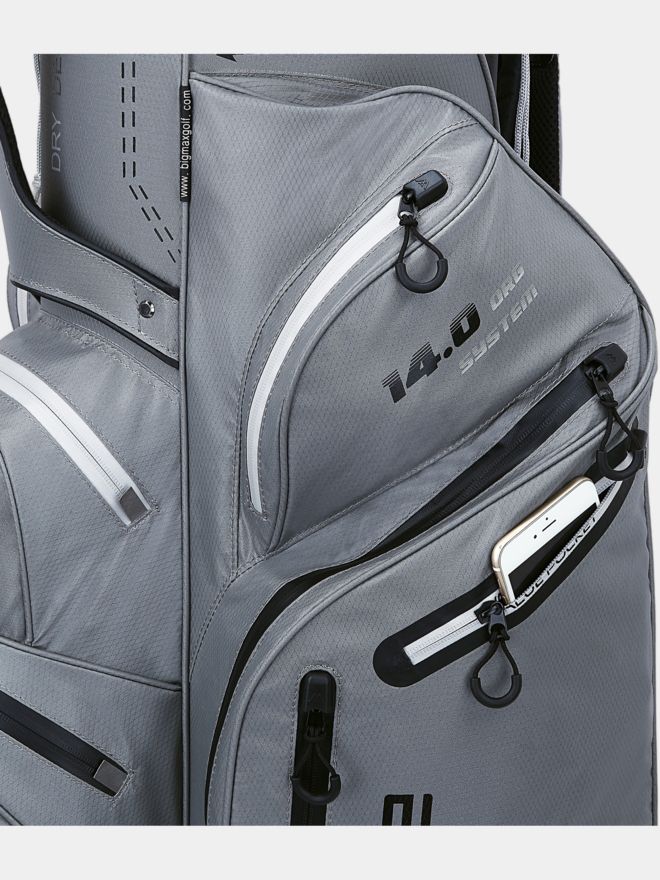 Big Max DRI LITE Silencio 2 Cartbag grau