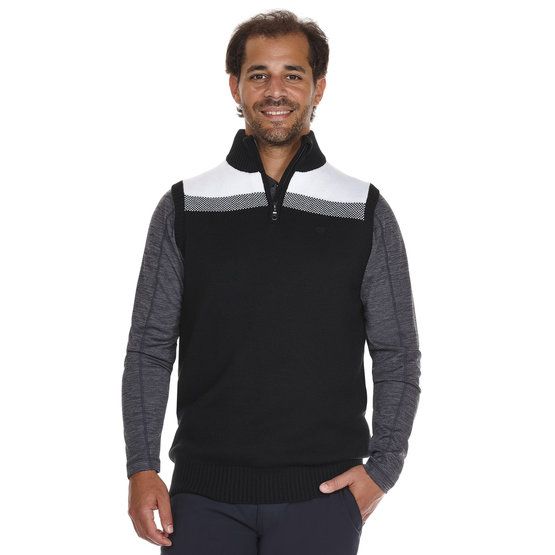 Daniel Springs Wind stop slipover Wind stop knit black