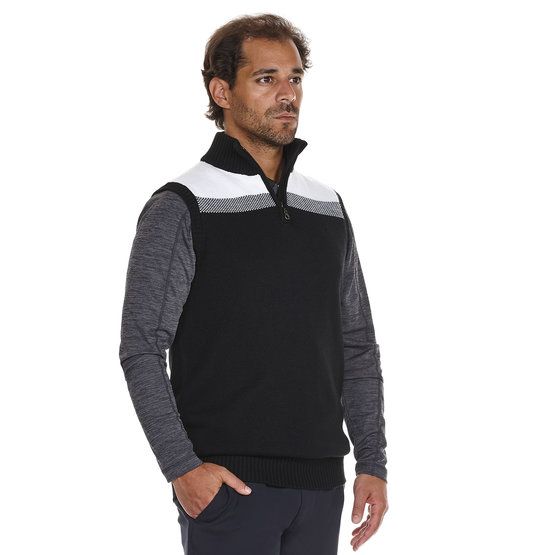 Daniel Springs Wind stop slipover Wind stop knit black