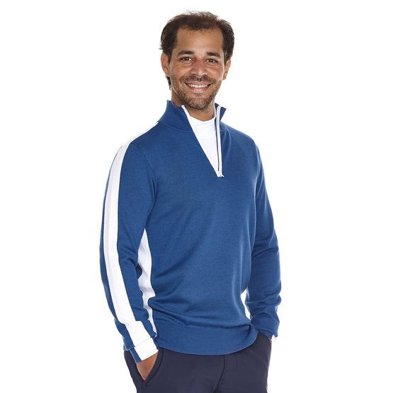 Daniel Springs Strick-Troyer blau