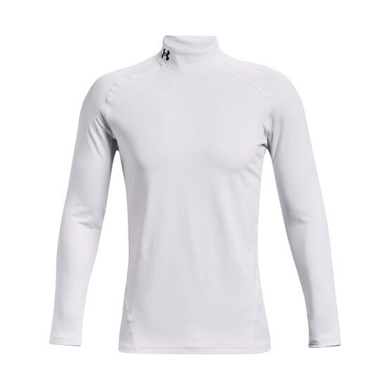 Under Armour CG Armour Fitted Mock Thermo Unterzieher weiß