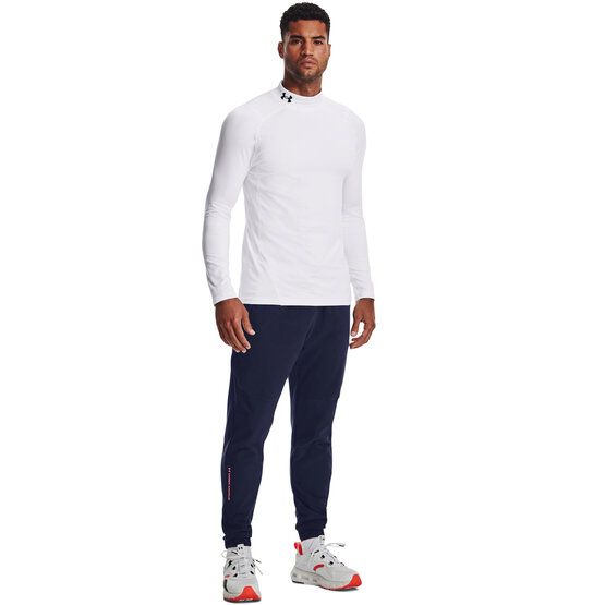 Under Armour CG Armour Fitted Mock Thermo Unterzieher weiß